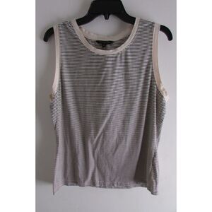 BANANA REPUBLIC Women's Cotton Modal Stripe Tank Tops Size Large